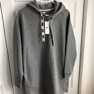 UGG Gray Hoodie Dress